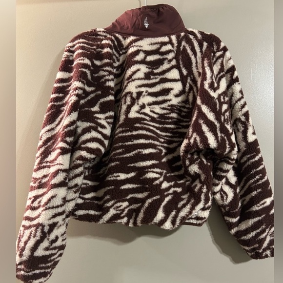 NWOT Free People Hit the Slopes Fleece Jacket - Picture 3 of 5
